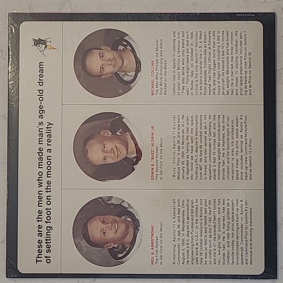 Unopened excellent condition "Man on the Moon" vinal. *collectors edition* - Picture 2 of 3